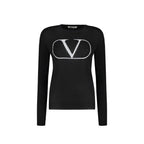 Black Virgin Wool Sweatshirt Valentino