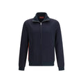 Blue Polyester Shell Jacket Gucci