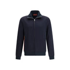 Blue Polyester Shell Jacket Gucci