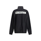 Black Cotton Shell Jacket Balenciaga