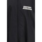 Black Cotton Shell Jacket Balenciaga