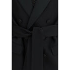 Black Wool Oves Aries Blazer