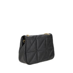 Black Calf Leather Bos Taurus Shoulder Bag Saint Laurent