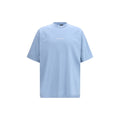 Blue Cotton T-Shirt Balenciaga