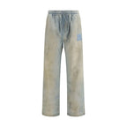 Blue Cotton Relaxed Fit Jeans