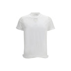 White Cotton T-Shirt Prada