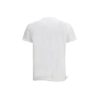 White Cotton T-Shirt Prada