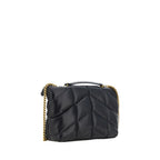 Black Lamb Ovis Aries Aries Shoulder Bag Saint Laurent