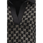 Black Viscose Shirt Gucci
