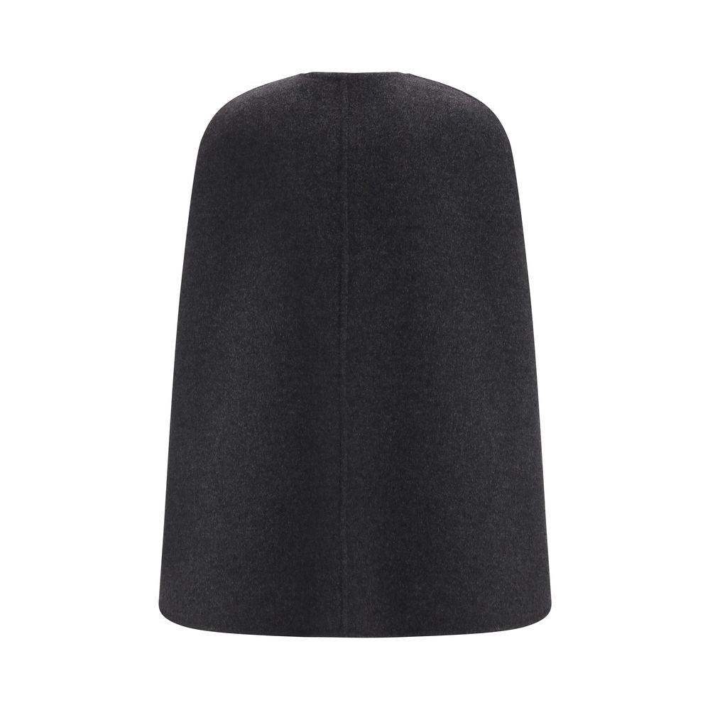 Gray Wool Coat Gucci