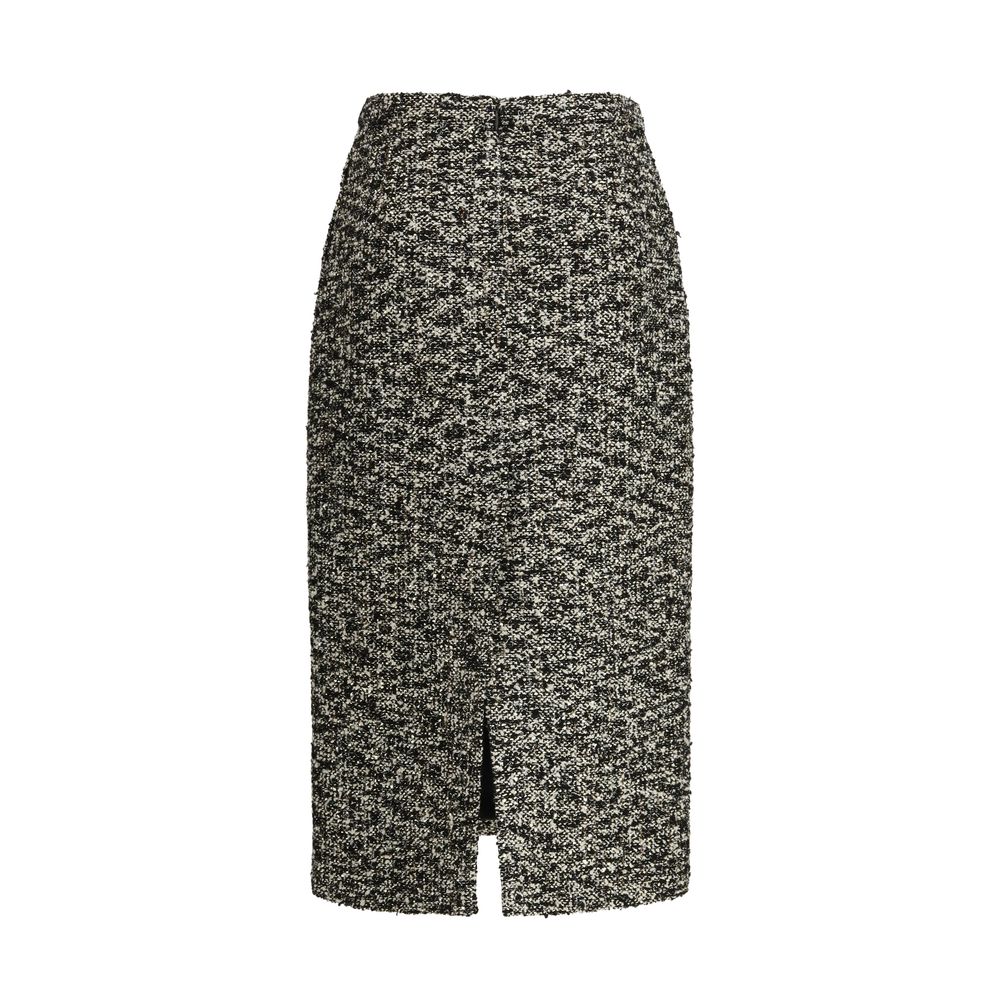 Multicolor Polyamide Midi Skirt Gucci