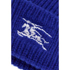 Blue Cashmere Beanie Burberry
