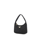 Black Nylon Shoulder Bag Prada