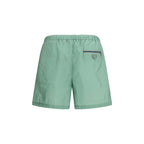 Bicolor Recycled Polyamide Shorts Prada