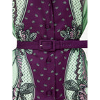 Green Silk Pattern Shirt Gucci