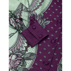 Green Silk Pattern Shirt Gucci