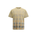 Beige Cotton T-Shirt Burberry