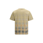 Beige Cotton T-Shirt Burberry