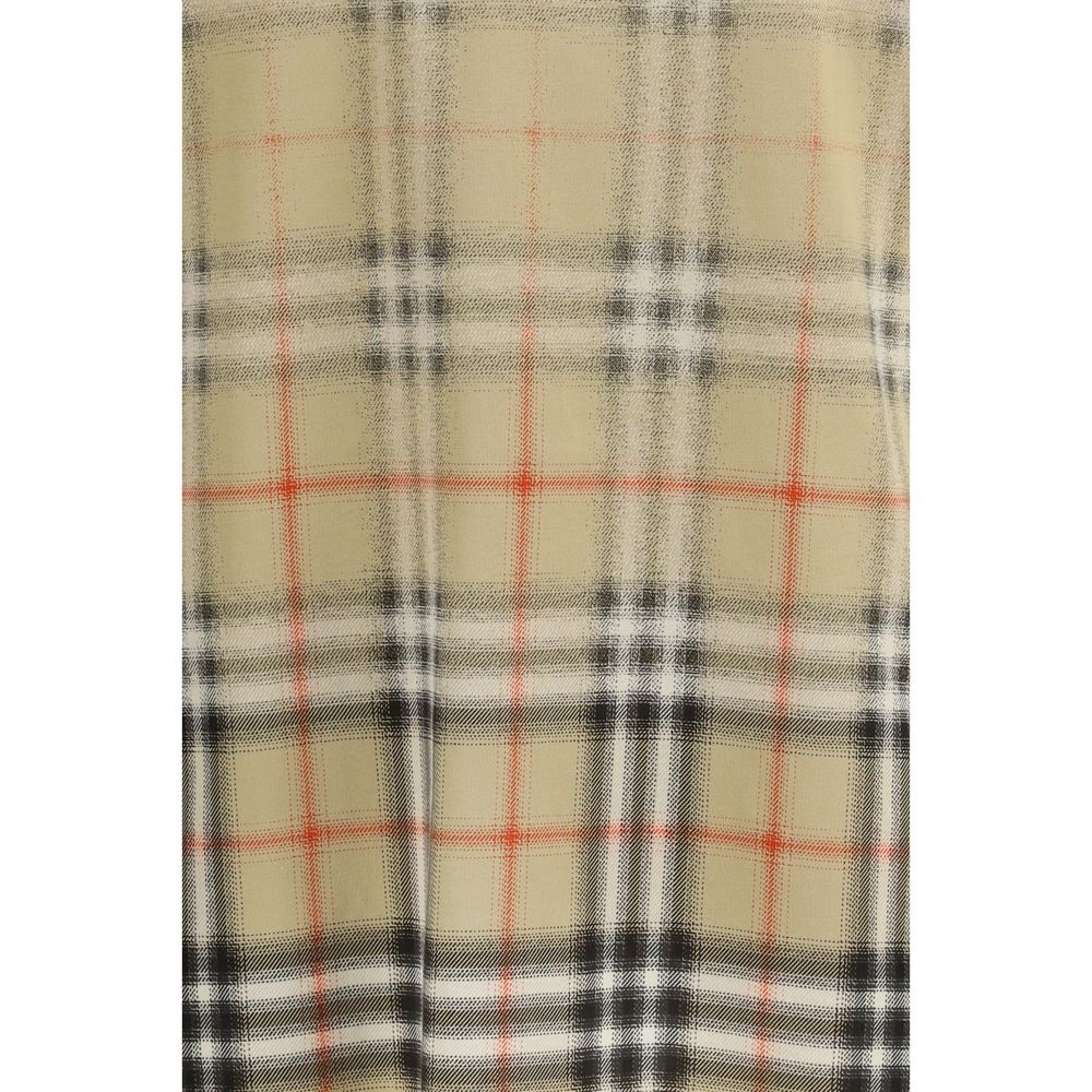 Beige Cotton T-Shirt Burberry
