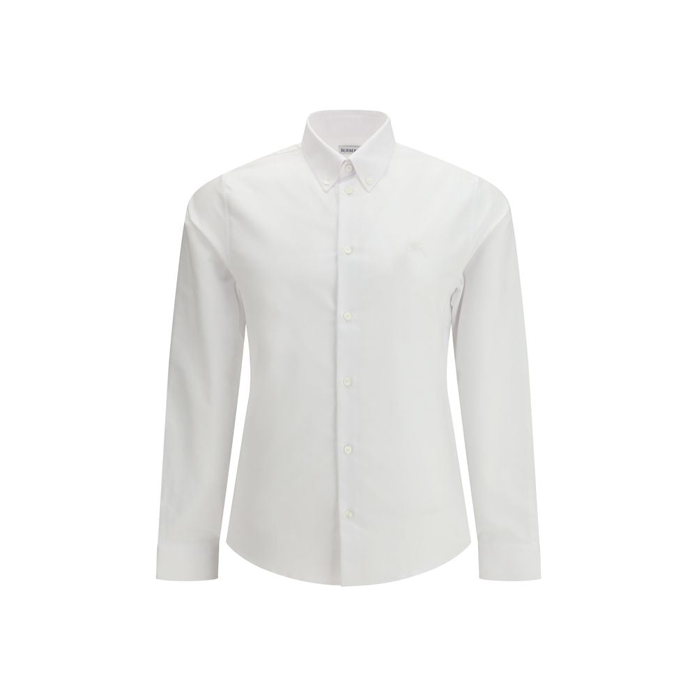 White Cotton Dress Shirt Burberry