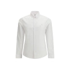 White Cotton Dress Shirt Burberry
