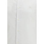 White Cotton Dress Shirt Burberry