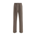 Brown Viscose Casual Pants Rick Owens