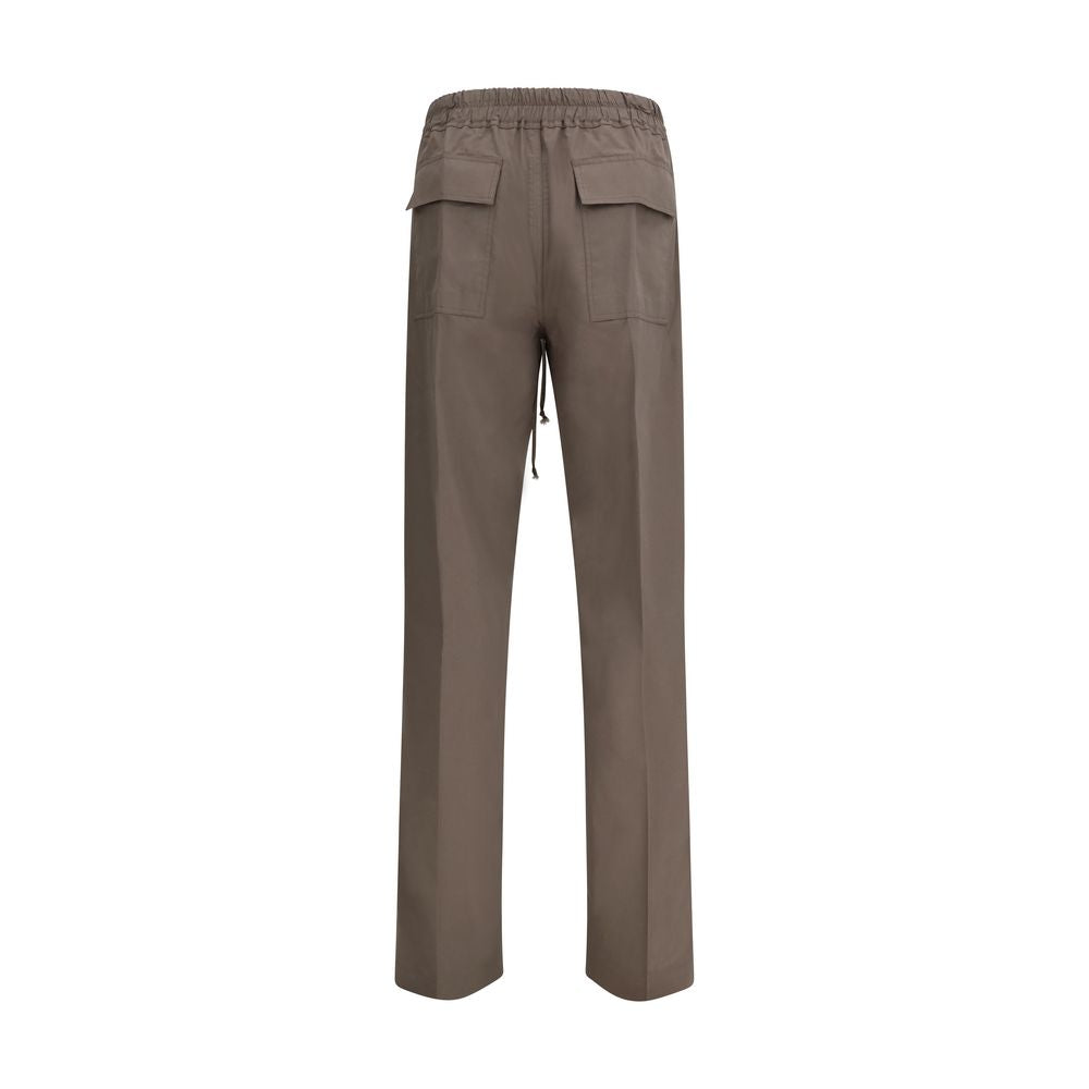 Brown Viscose Casual Pants Rick Owens