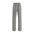 Gray Viscose Casual Pants Rick Owens