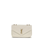 Beige Lamb Ovis Aries Aries Shoulder Bag Saint Laurent