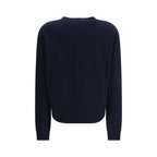 Blue Cashmere Sweatshirt Miu Miu