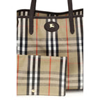 Multicolor Cotton Handbag Burberry