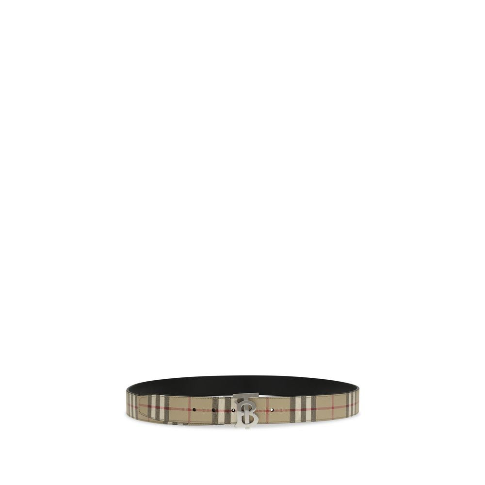 Beige Polyethylene Belt Burberry
