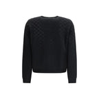 Black Wool Cardigan Gucci