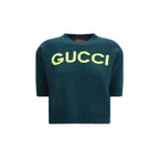 Bicolor Wool Sweatshirt Gucci