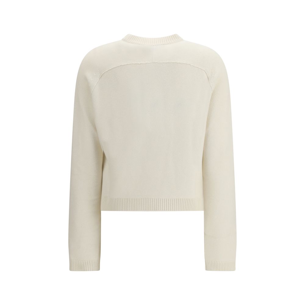 Beige Wool Cardigan Gucci