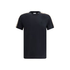 Black Cotton T-Shirt Burberry