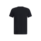 Black Cotton T-Shirt Burberry