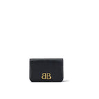 Black Lamb Leather Cardholder Balenciaga