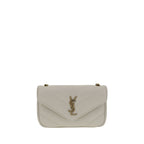 White Lamb Ovis Aries Aries Shoulder Bag Saint Laurent