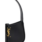 Black Calf Leather Bos Taurus Shoulder Bag Saint Laurent