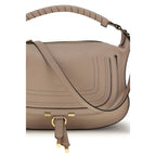 Gray Calf Leather Bos Taurus Shoulder Bag