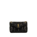 Black Lamb Leather Shoulder Bag Saint Laurent
