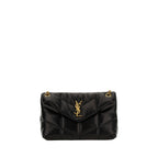 Black Lamb Leather Shoulder Bag Saint Laurent