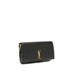 Black Calf Leather Bos Taurus Shoulder Bag