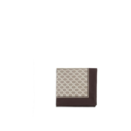 Beige Silk Scarf Gucci