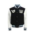 Black Wool Bomber Off-White