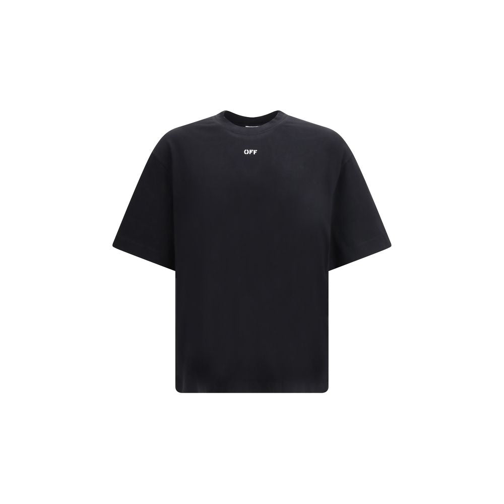 Black Cotton Sportswear Off-White