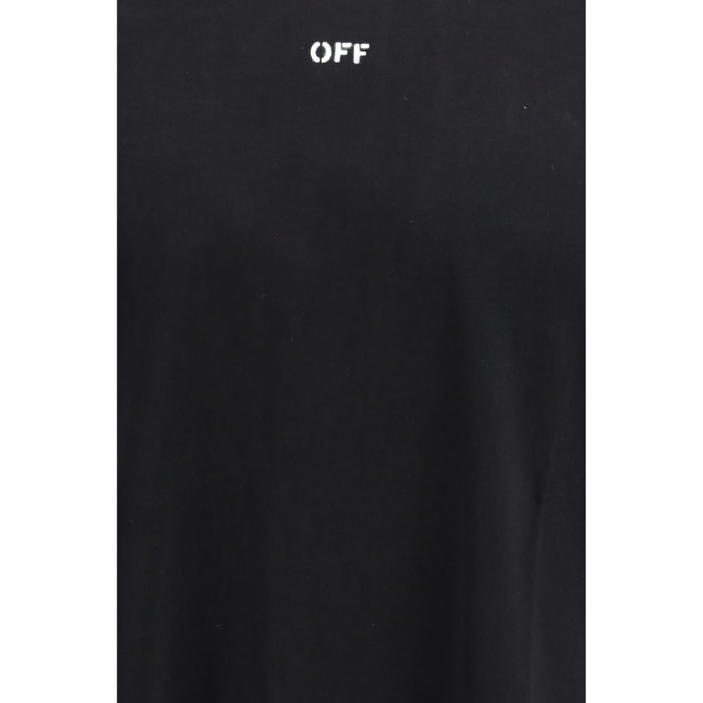 Black Cotton Sportswear Off-White