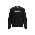 Black Cotton Sweatshirt Off-White